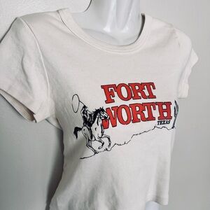Brandy Melville Fort Worth Texas Baby doll tee
